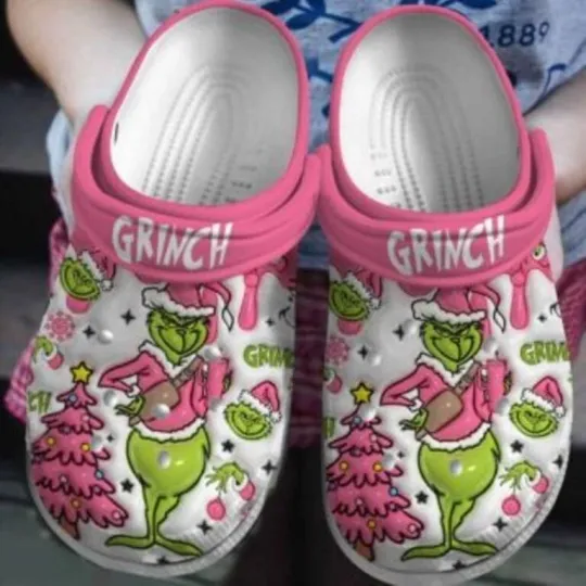 Discover Personalized The funny character Christmas Clogs Shoes, Custom Name Clog, Christmas Gift