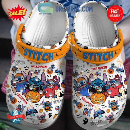 Discover Stitch Happy Halloween Clogs All Size