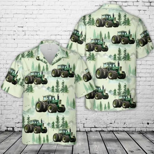 Discover Oliver Tractor Hawaiian Shirt Size S-5XL