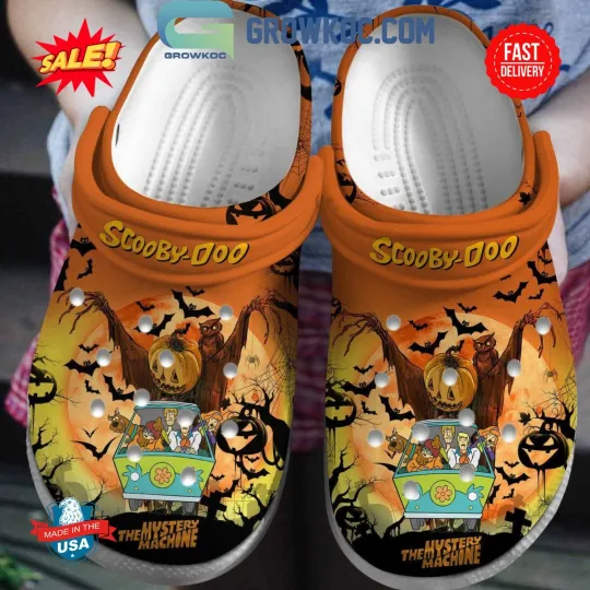 Scooby Doo The Mystery Machine Halloween Clogs