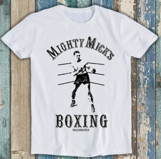 Discover Mighty Mick's Boxing Philadelphia 1976 GYM Meme Funny T-Shirt