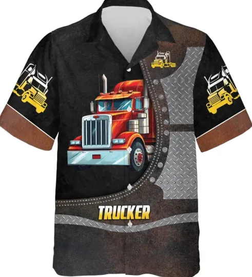 Discover Truck Vehicle Hawaiian Shirt for Men Women - Job Lovers Summer Size S-5XL