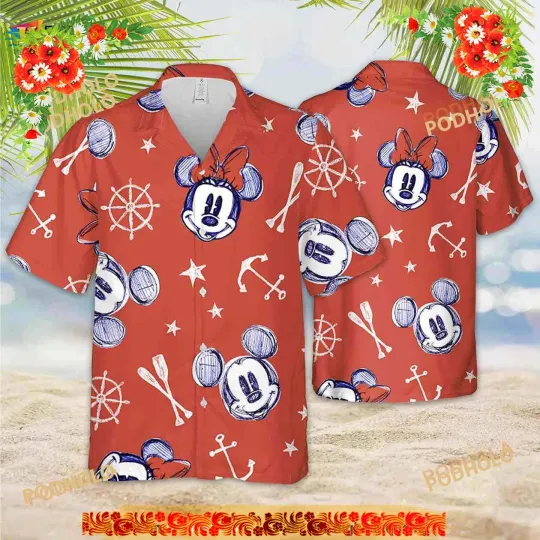 Disney Cruise Funny Hawaiian Shirt, Matching Disney Cruise Hawaii Shirt