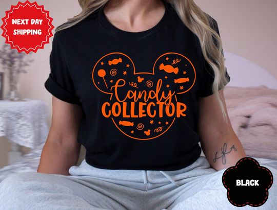 Discover Halloween Candy Collector Shirt,Disney Halloween 2025 Shirt ,Disney Halloween Matching Shirt, Disney Family Halloween Shirt,Disneyland Shirt
