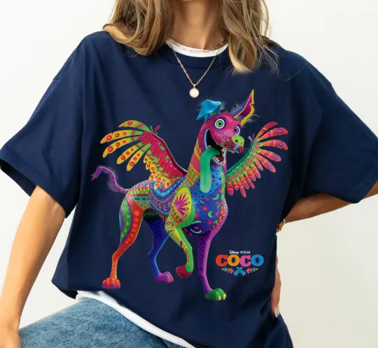 Discover Disney Coco Dante Alebrije Spirit Animal Unisex T-shirt Adult Shirt
