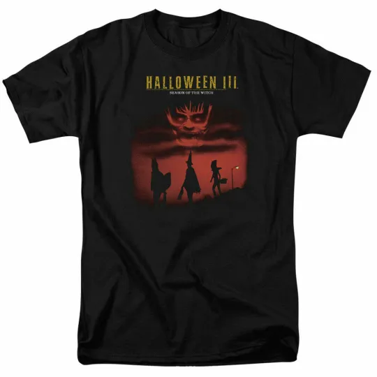 Halloween 3 Season of the Witch T-Shirt Licensed Horror Movie Retro Black