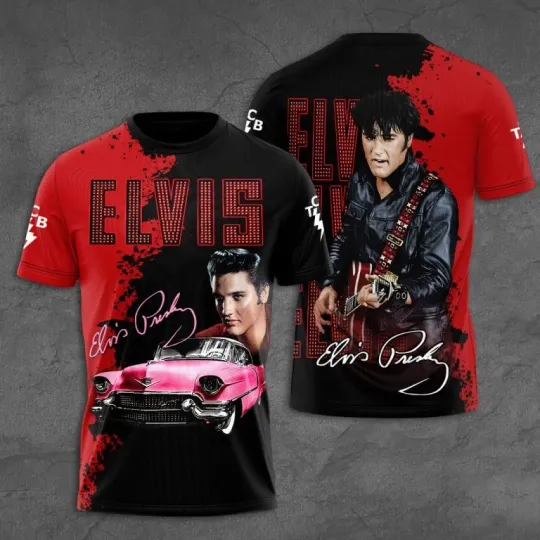 Elvis Presley 3D Shirt, unisex tshirt, gift for fans