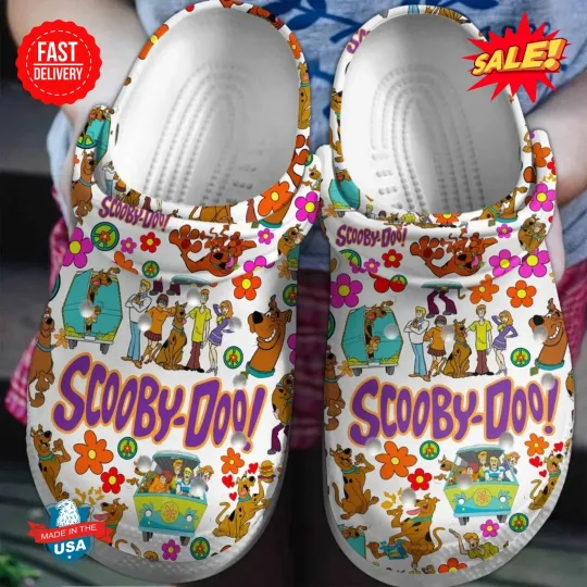 Scooby Doo Clogs, Cartoon Slippers, Children's Shoes