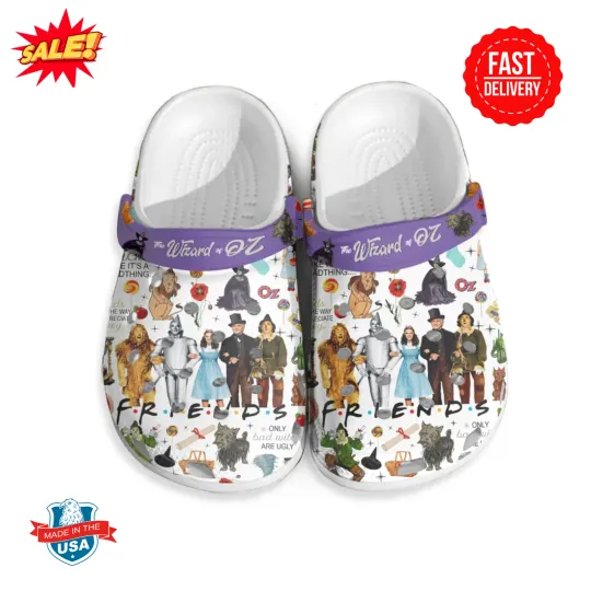The Wizard of Oz Clogs, Shoe Accessories, Gift for Fans