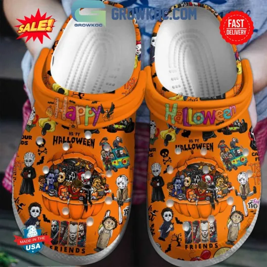 Discover Halloween Friends Happy Halloween Clogs