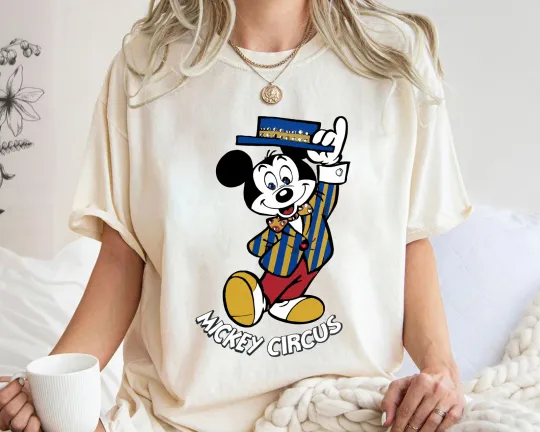 Discover Cute Disney Mickey's Circus Mickey and Friends Unisex Adult Kid Shirt