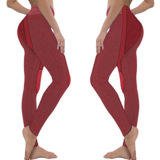 Ms. Marvel Women's Leggings, Ms. Marvel Costume, Marvel Leggings for Women, Avengers Superhero Cosplay, Marvel Cinematic Universe Outfits