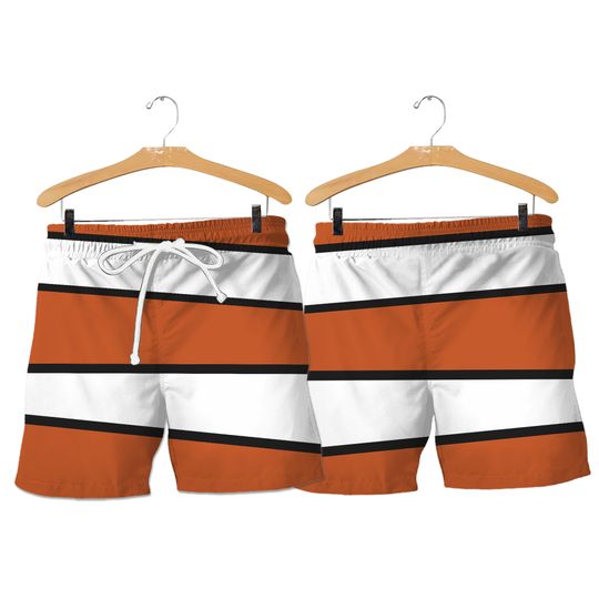Marlin Finding Nemo Button Shirt, Men Shorts, Marlin Costume Shirt