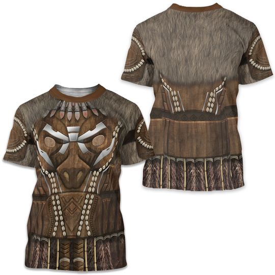 M'Baku Monkey Armor Shirt, Wakanda Forever Cosplay, Black Panther Costume, Leader of The Jabari Tribe, Marvel Characters Inspired Outfits