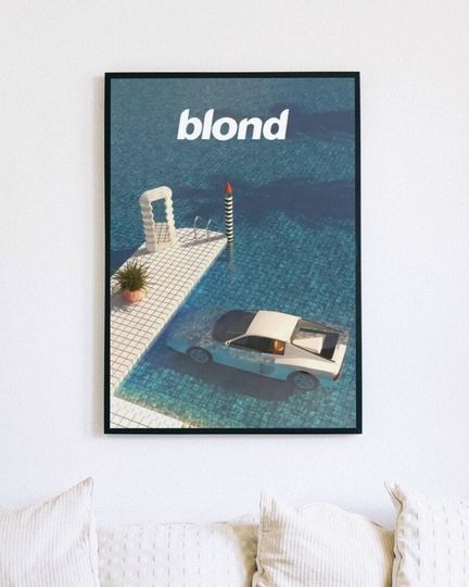 Frank Ocean 'BLOND' Vintage Poster
