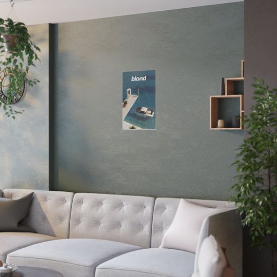 Frank Ocean 'BLOND' Vintage Poster