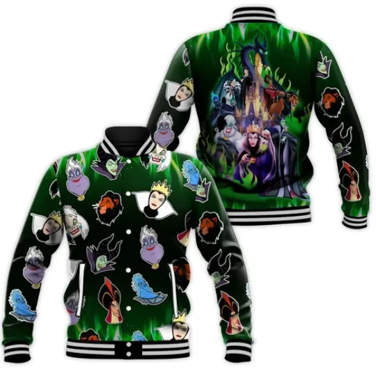 Disney Villains Baseball Jacket