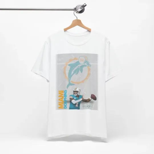 Dolphin Tua Tagovailoa Quarterback football T-Shirt, Game Day Football T-Shirt