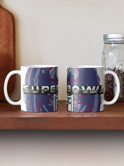 Super Bowl Showdown Coffee Mug