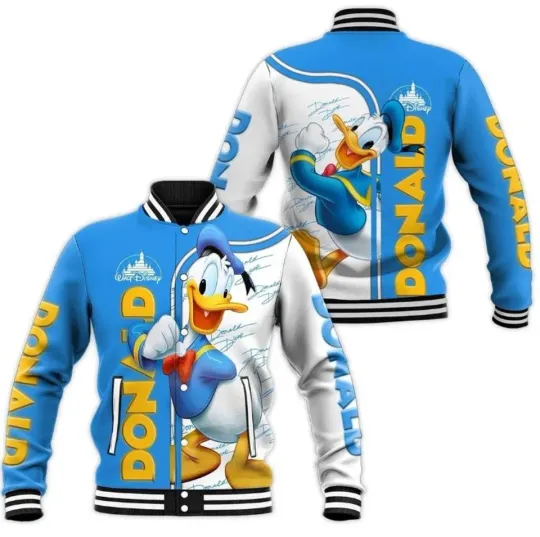 Donald Duck Disney Baseball Jacket