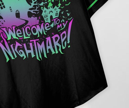 Halloween Oogie Boogie Baseball Jersey Ghost Baseball Shirt Halloween Jersey Shirt Gift