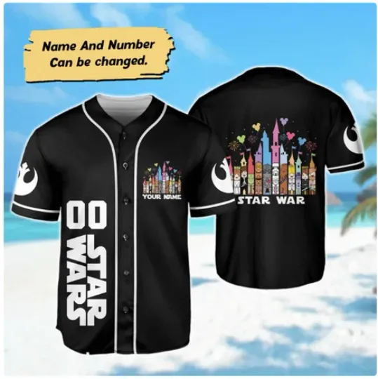 Custom Star Wars Baseball Jersey Shirt