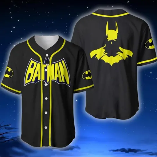 Amazing Batman Lovers Gift For Fans 3D Baseball Jersey Shirt