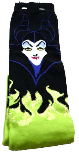 Disney MALEFICENT Sleeping Beauty Socks Ladies