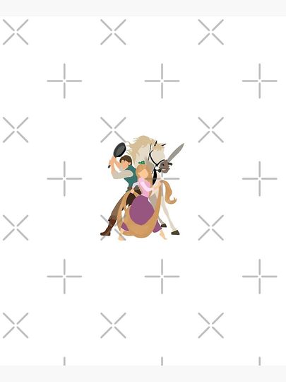 TANGLED - Rapunzel, Flynn & Maximus Apron