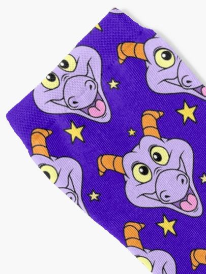 Figment with Stars Socks