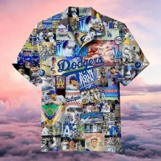LA Dodgers Hawaiian Shirt