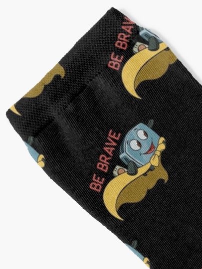 Be Brave Little Toaster  Socks