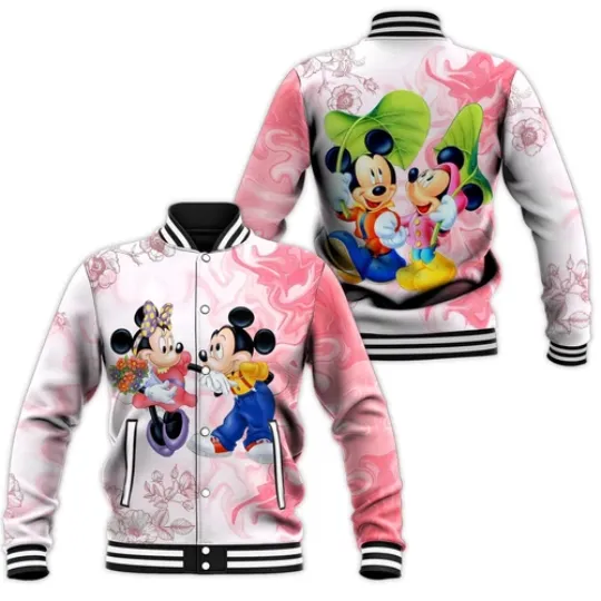 Mickey Disney Baseball Jacket For Fan