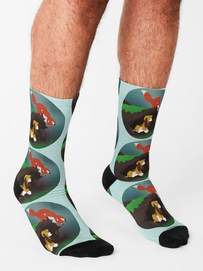 The Fox and The Hound Socks