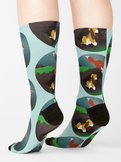 The Fox and The Hound Socks