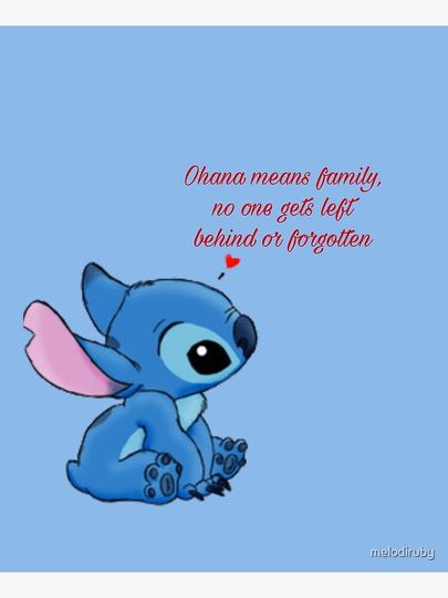 Ohana means family  Apron