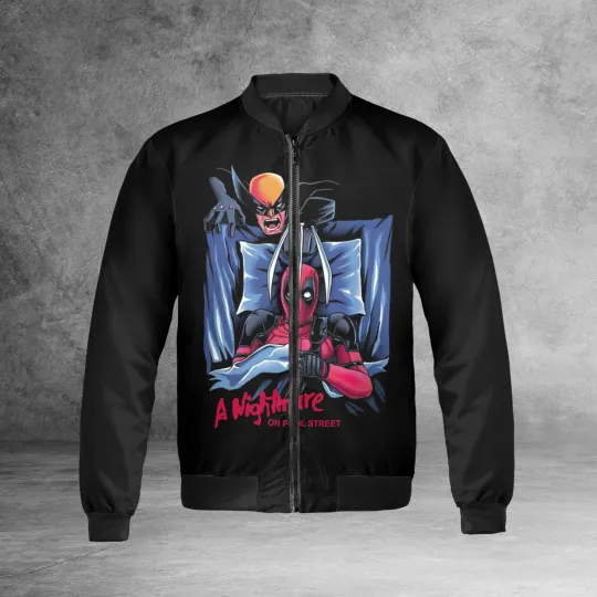 Deadpool Vs Wolverine A Nightmare On Pool Street Jacket