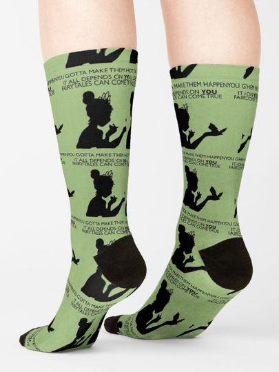 Princess and the Frog Socks