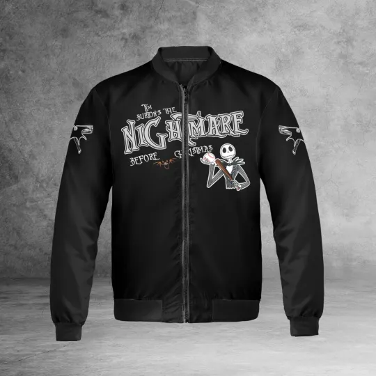 Personalized Jack Skellington The Nightmare Before Christmas Jacket