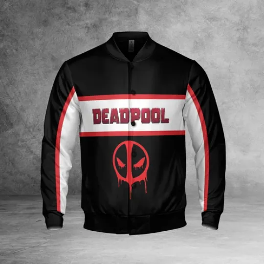 Deadpool Never Underestimate The Stupidity Of Idiot Deadpool Superhero Jacket