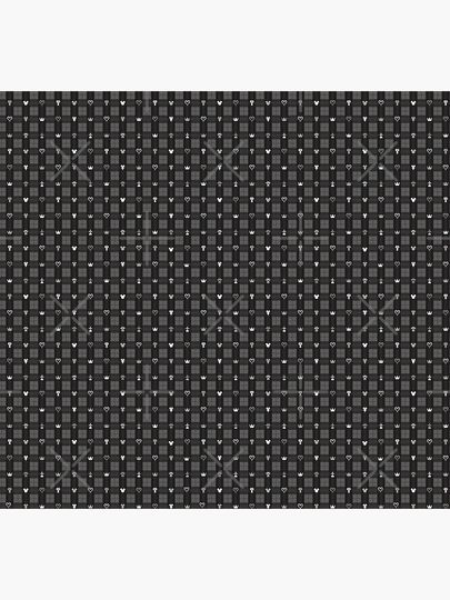 Kingdom Hearts III - Flannel Pattern (Black) Socks