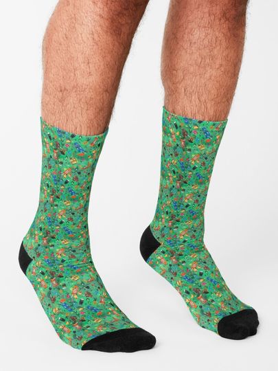 Trader Sam's Tiki Bar Socks