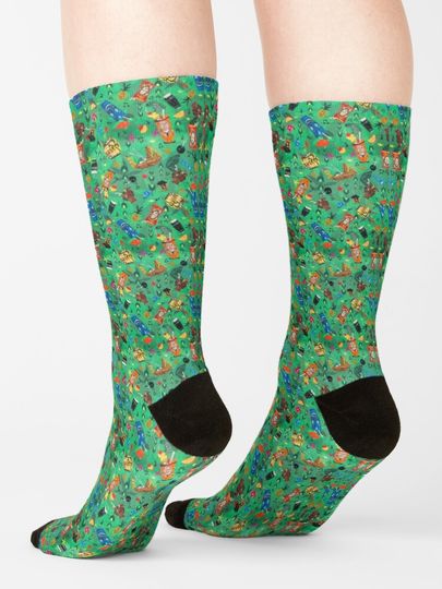 Trader Sam's Tiki Bar Socks