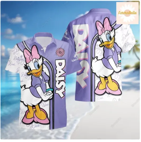 Halloween Daisy Duck 3D HAWAII SHIRT