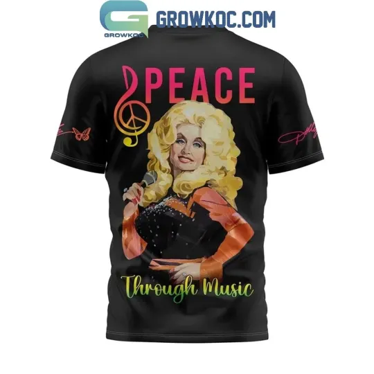 Dolly Parton Recording Academy Peace Through Music T-Shirt 3D