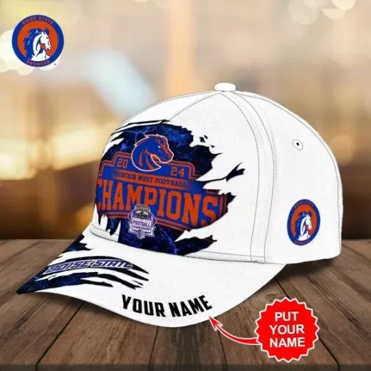 Personalized Boise State Broncos Football Classic Cap, Champions Football Cap, Game Day Football Cap