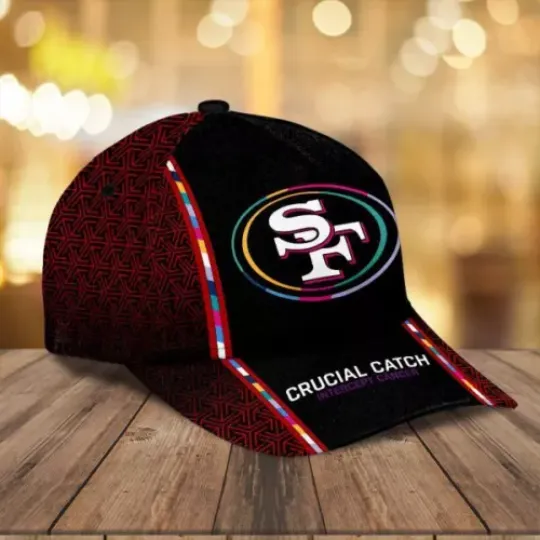 San Francisco Classic Cap, San Francisco Game Day Football Cap, San Francisco Team Football Cap