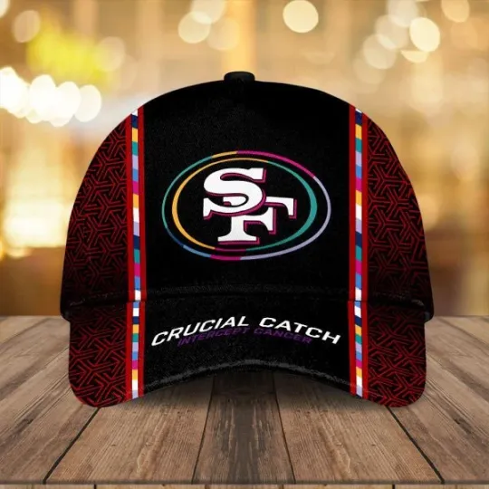 San Francisco Classic Cap, San Francisco Game Day Football Cap, San Francisco Team Football Cap