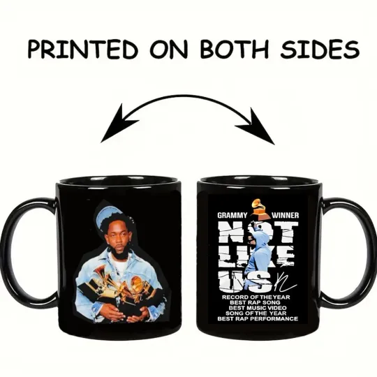 Kendrick Lamar Grammy Winner Not Like Us 2025 Coffe Mug