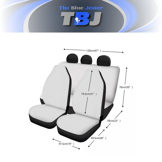 1950s Sci Fi Comic Art - Car Seat Covers FULL SET